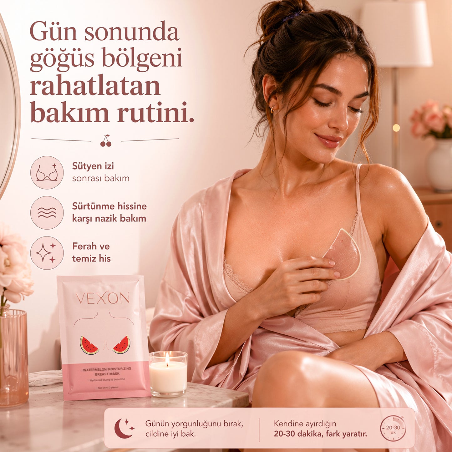 VexonLife Göğüs ve Dekolte Bakım Paketi
